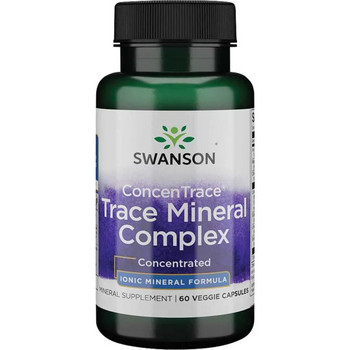 Swanson Trace Mineral Complex 60 ks, vegetariánská kapsle, EXP. 04/2025
