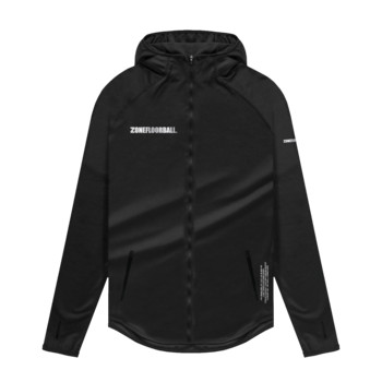 Zone floorball ZIP MODERN black XS, čierna