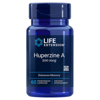 Life Extension Huperzine A 60 ks, vegetariánská kapsle, 200 mcg