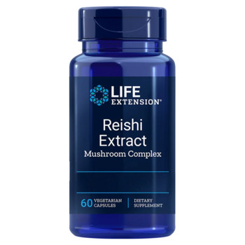 Life Extension Reishi Extract Mushroom Complex 60 ks, vegetariánska kapsula