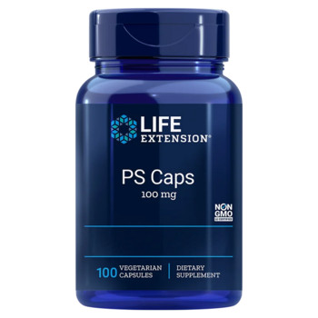 Life Extension PS Caps 100 ks, vegetariánská kapsle, 100 mg, EXP. 12/2024