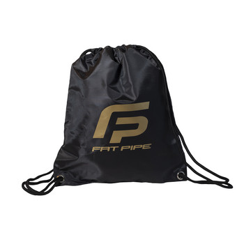 Fat Pipe AIR DRAW STRING BACKPACK čierna / zlatá, 16L