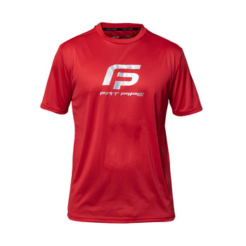 Fat Pipe JUSTIN TRAINING T-SHIRT S, červená