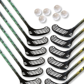 Eurostick APACHE zelená / žltá, 80cm (=90cm)