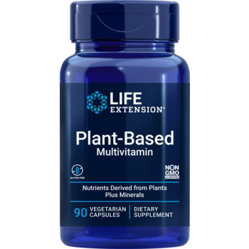 Life Extension Plant‐Based Multivitamin 90 ks, vegetariánská kapsle
