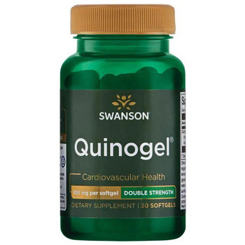 Swanson Quinogel 30 ks, gélové tablety, 100 mg