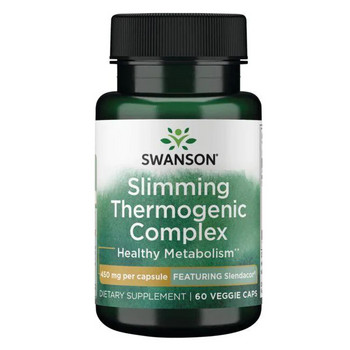 Swanson Slimming Thermogenic Complex 60 ks, vegetariánská kapsle, 450 mg