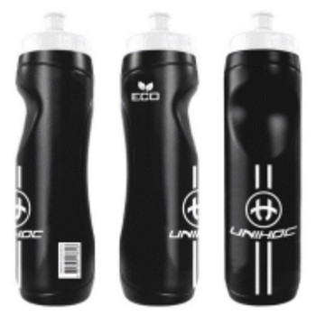 Unihoc Water Bottle ECO black 0.9L čierna