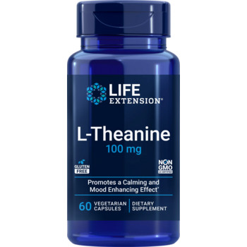 Life Extension L-Theanine 60 ks, vegetariánská kapsle