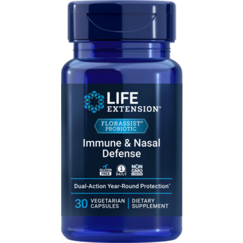 Life Extension FLORASSIST® Immune & Nasal Defense 30 ks, vegetariánská kapsle