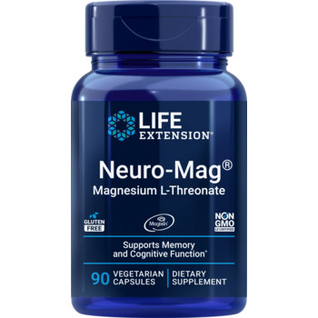 Life Extension Neuro-Mag® Magnesium L-Threonate 90 ks, kapsle, Bez příchutě