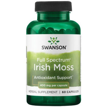 Swanson Full Spectrum Irish Moss 60 ks, kapsle, 400 mg