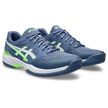 Asics GEL-COURT HUNTER 3 denim blue / lime, UK 7, EU 41,5, US 8, 26 cm