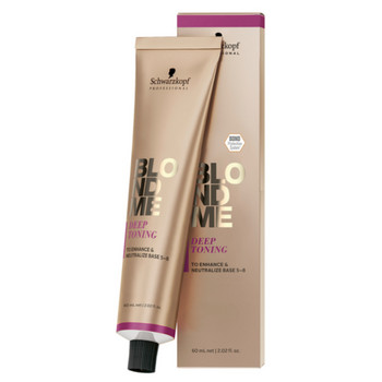 Schwarzkopf Professional BlondME Bond Enforcing Deep Toning 60 ml, Granite