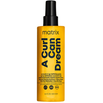 Matrix Total Results A Curl Can Dream Scrunch N' Go Defining Spray For Waves and Curls 250 ml