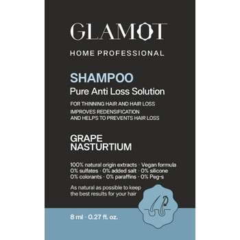 Glamot Pure Anti Loss Solutions Shampoo 8 ml