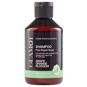 Glamot Pure Repair Boost Shampoo 250 ml, jen 90% obsahu