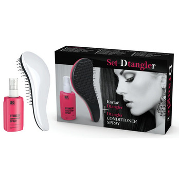 Dtangler Conditioner Spray Set Strieborná