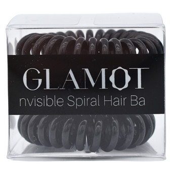 Glamot Invisible Hair Band 3 ks, Black Coffee
