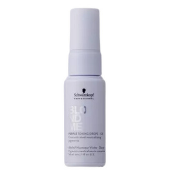 Schwarzkopf Professional BlondME Bond Repair Purple Toning Drops Ice 30 ml