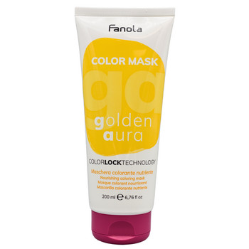Fanola Color Mask Colored Hair Mask 200 ml, Golden Aura
