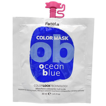 Fanola Color Mask Colored Hair Mask 30 ml, Ocean Blue