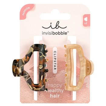 Invisibobble Clipstar Golden Roar 2 ks, Golden Roar