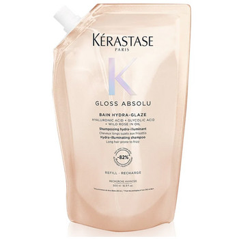 Kérastase Gloss Absolu Bain Hydra Glaze Shampoo 500 ml, náhradná náplň