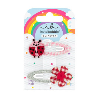 Invisibobble Kids Snap Clipstar Happy Ladybird 2 ks, Happy Ladybird