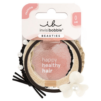 Invisibobble Beauties Flower Pearl 4 ks, Flower Pearl