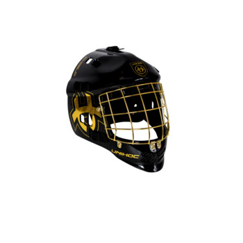 Unihoc SHIELD LTD EDT black/gold černá / zlatá, Junior - max 52 cm, zlatá
