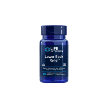 Life Extension Lower Back Relief 60 ks, kapsle, 400 mg
