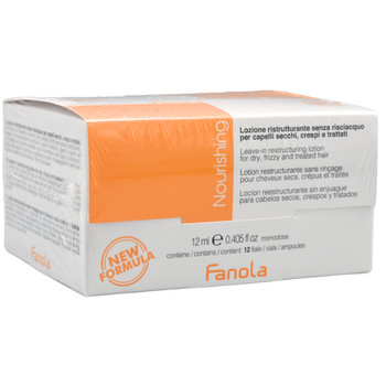 Fanola Nourishing Restructuring Leave-In Hair Lotion 12 x 12 ml