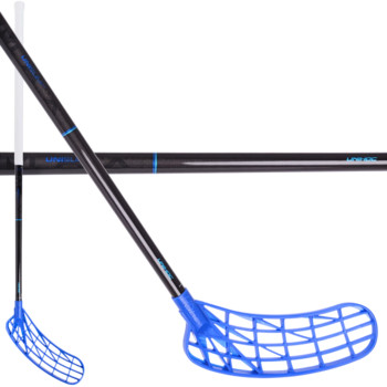 Unihoc UNISLIM MAX 27 Shiny - Black EDT černá / modrá, Pravá (pravá ruka dole), 104cm (=114cm)