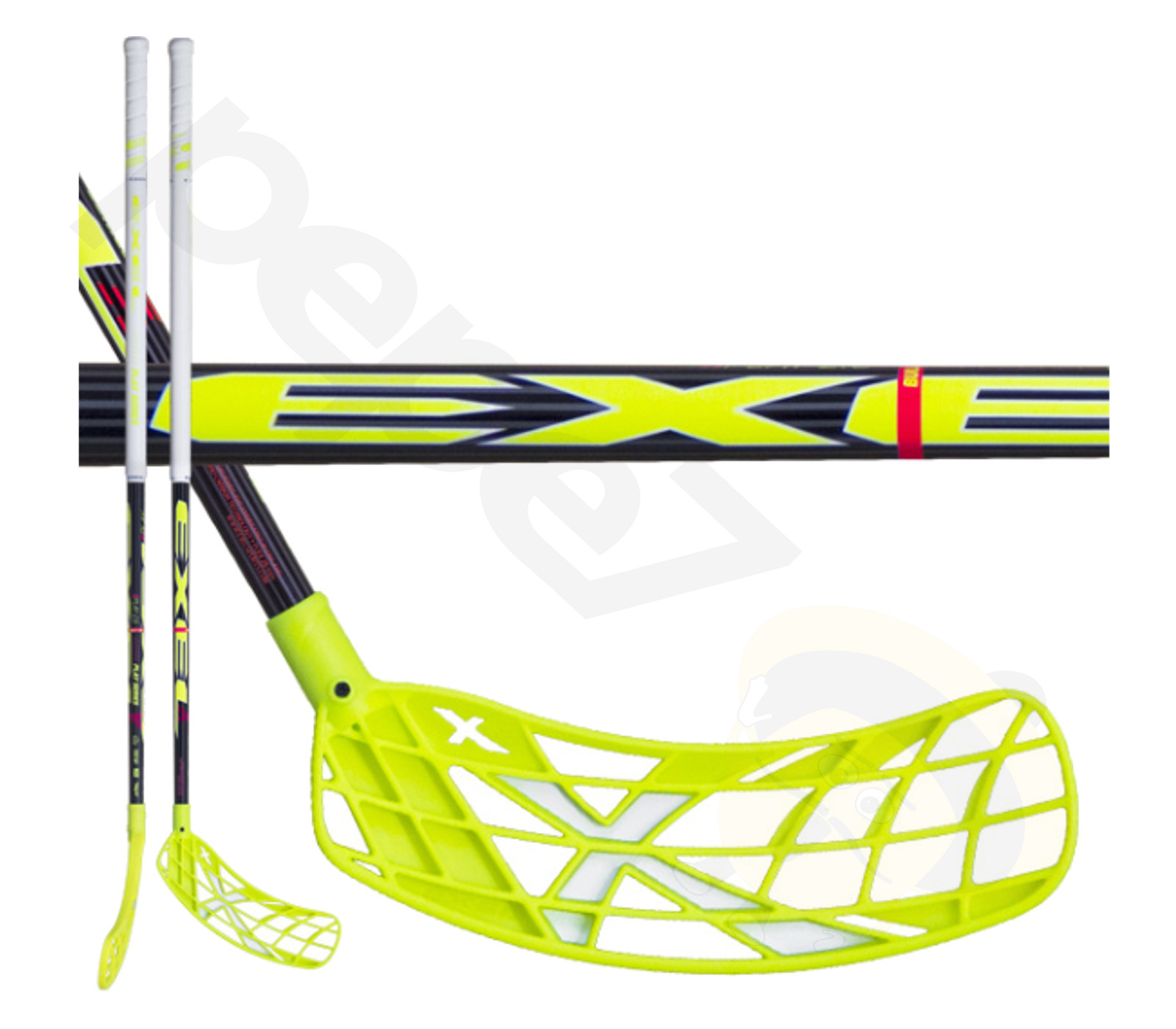 Floorball stick Exel XPLAY NANO BLACK 2.6 103 ROUND `16