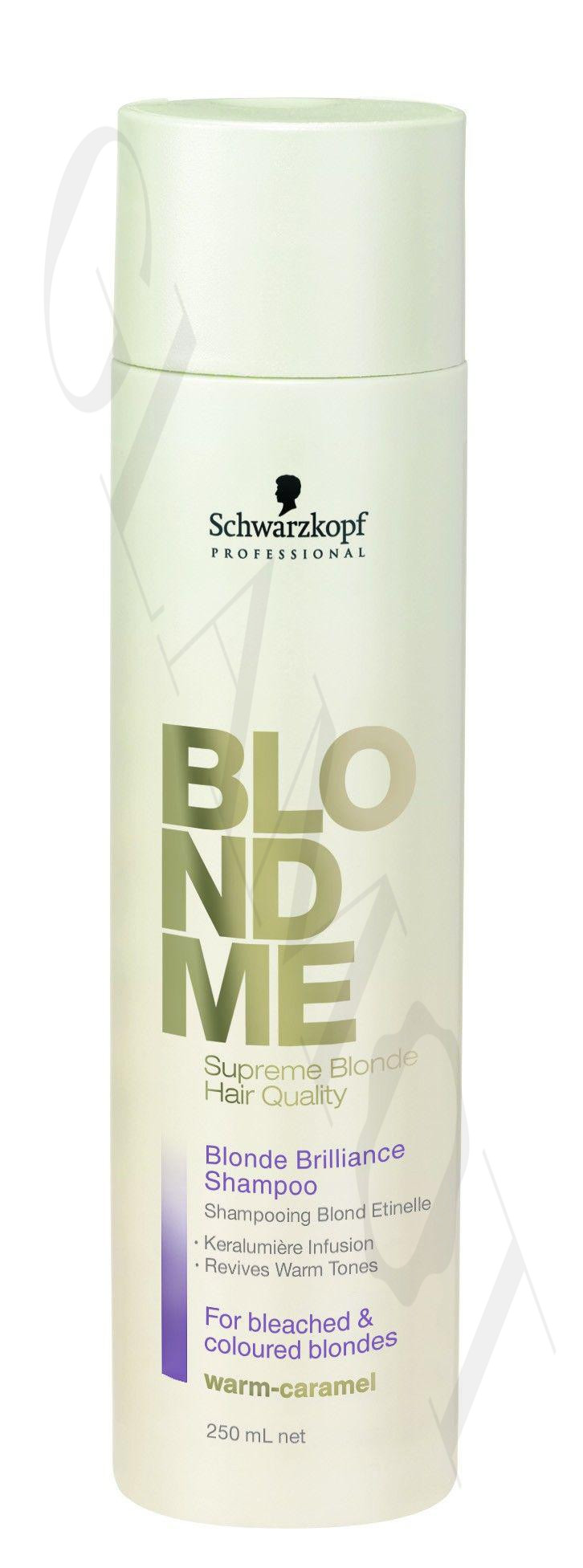 SCHWARZKOPF BLONDME Blonde Brilliance Shampoo Warm Caramel glamot.de