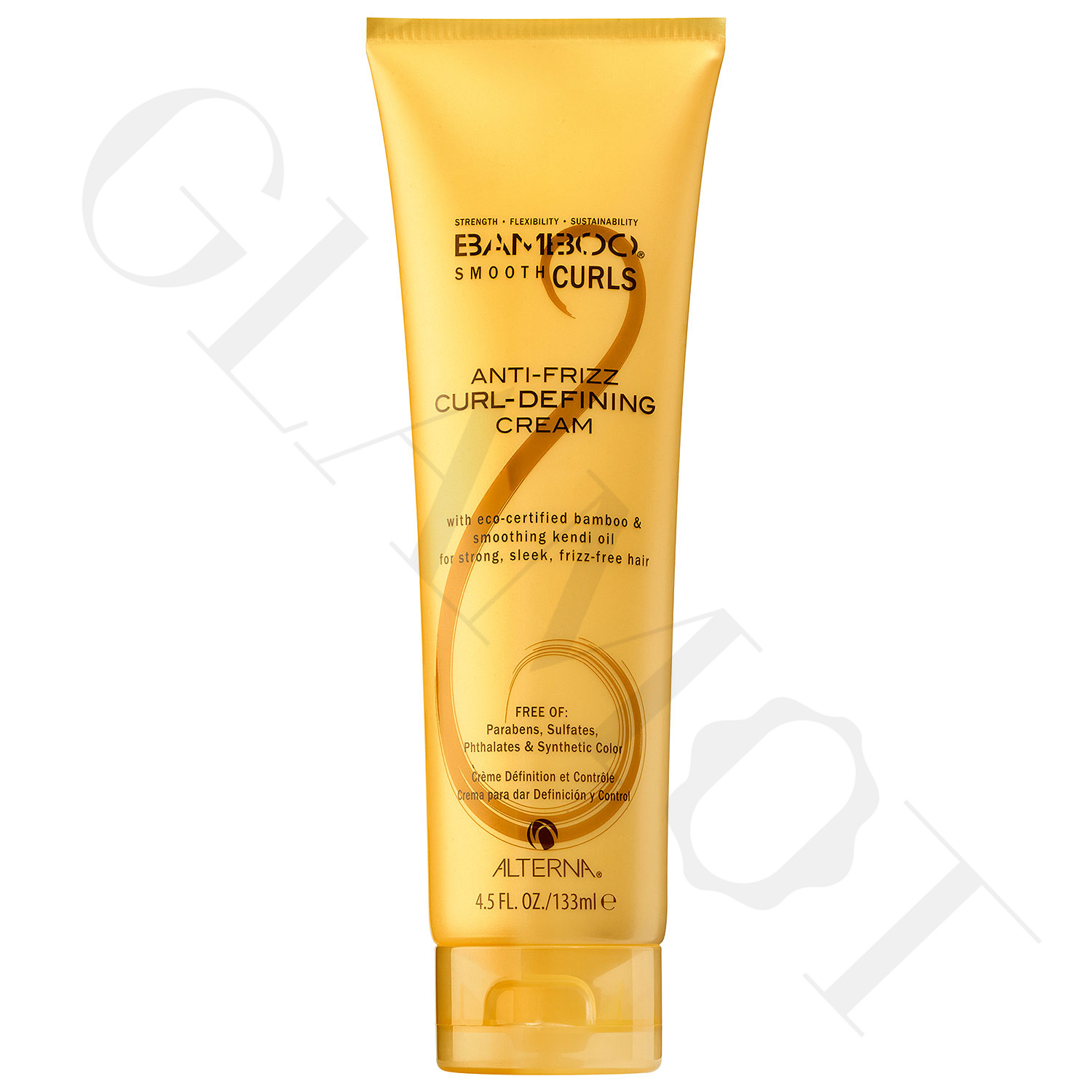 Alterna Bamboo Smooth Anti Frizz Curl Defining Cream Glamot Com