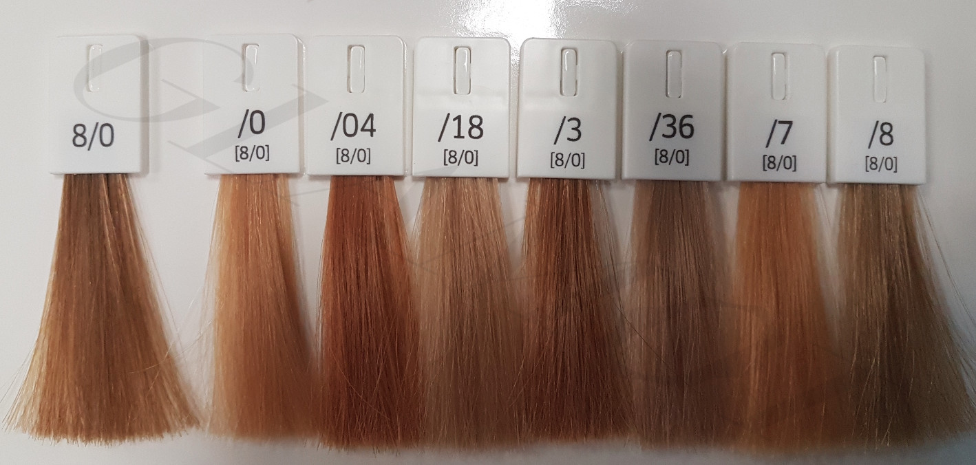 Wella Color Touch Chart Reds