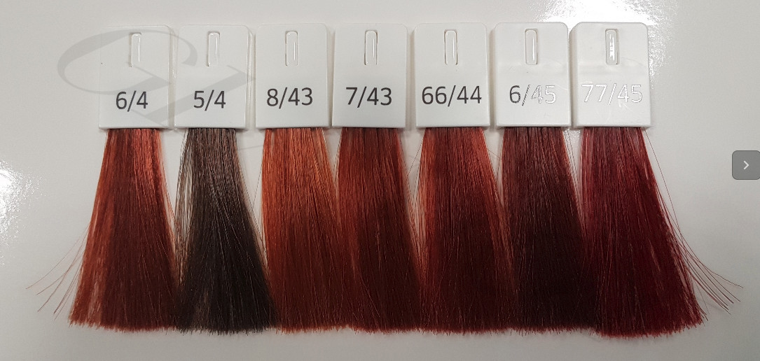 Wella Koleston Vibrant Reds Colorchart 3 In 2019 Red Hair.
