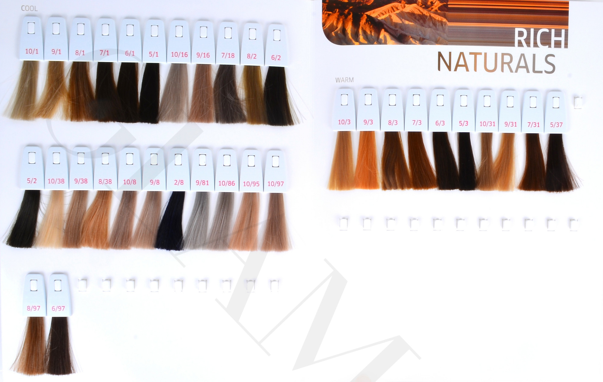 Koleston Perfect Hair Color Chart
