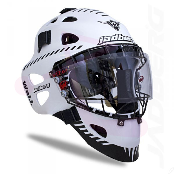 8000 Ice Hockey Goalie Mask with Clear visor instead of Metal Cage r