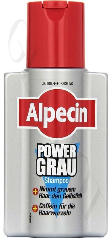 Alpecin Power Grau gray hair tones highlighting shampoo | glamot.com