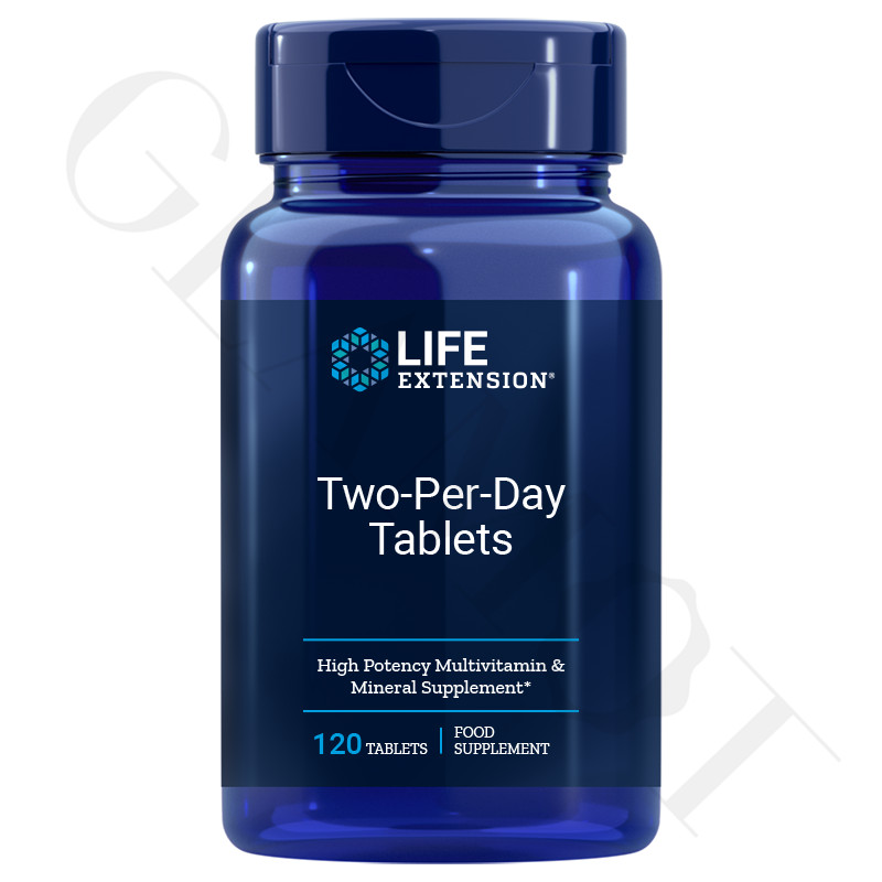 Life Extension TwoPerDay Dietary supplement containing vitamins and minerals