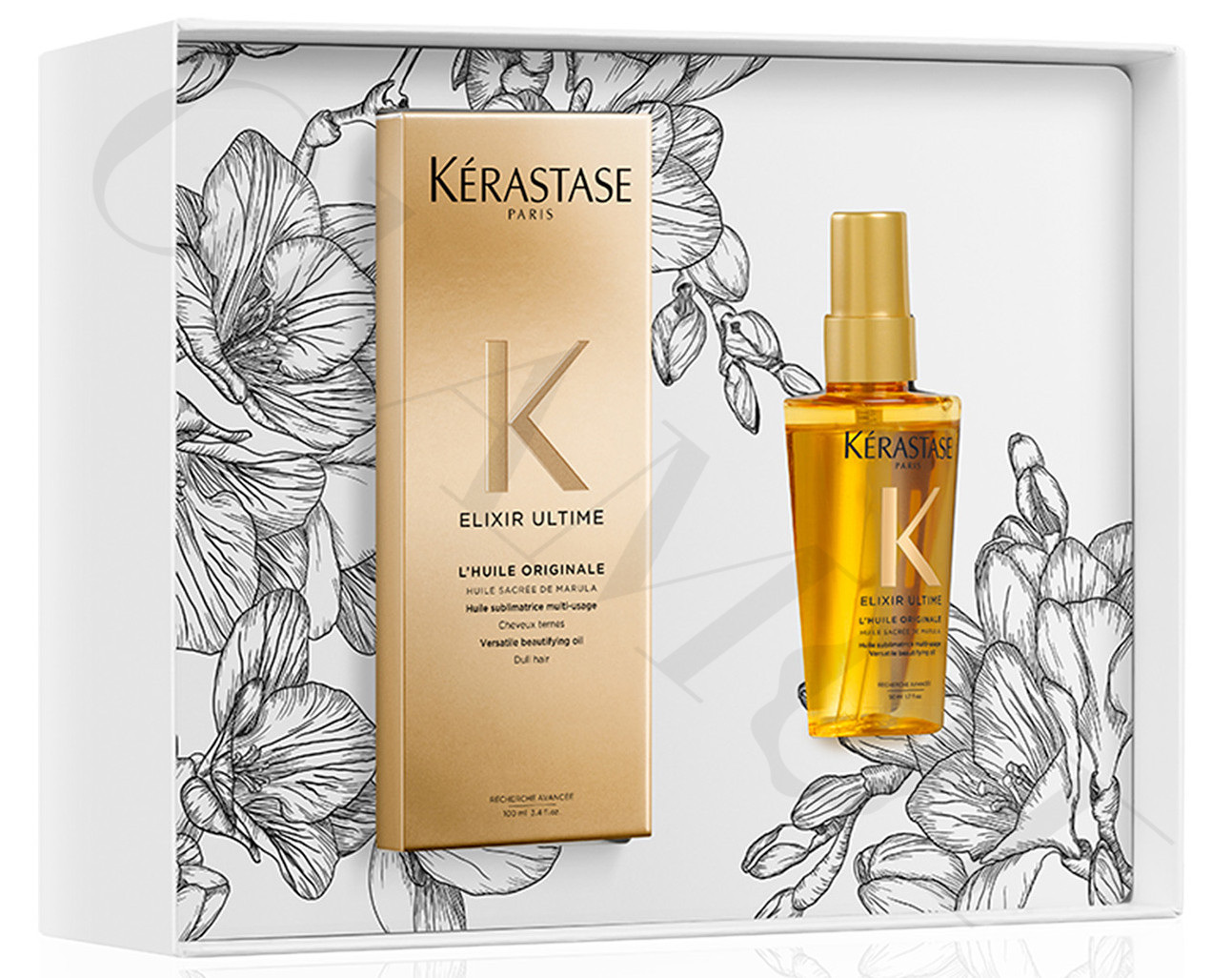 Kérastase Elixir Spring Oil gift set of luxury hair oils 