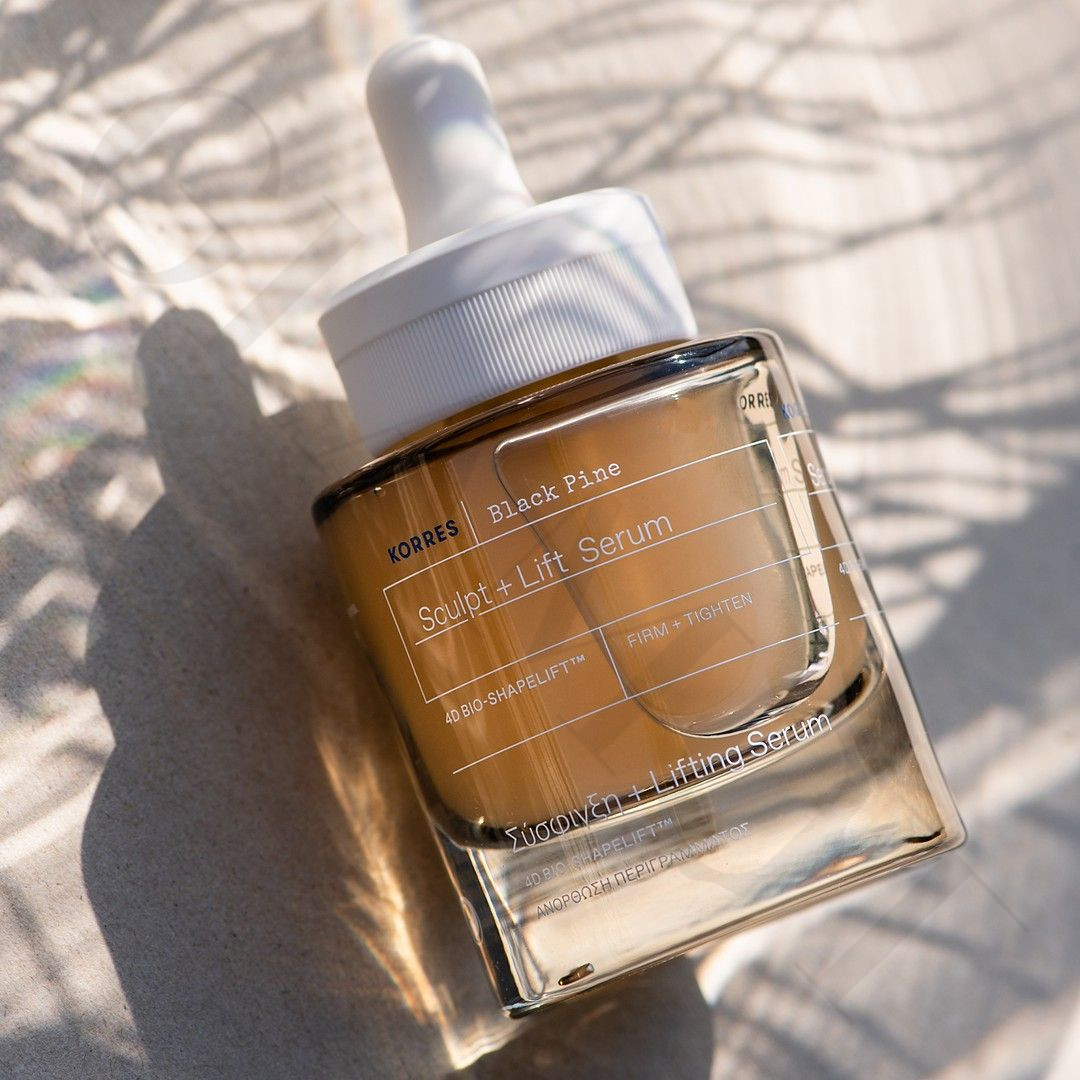 Korres Black Pine 4D BioShapeLift™ Sculpt + Lift Serum firming skin