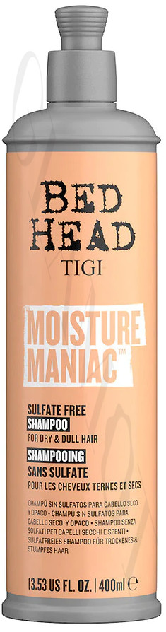 TIGI Bed Head Moisture Maniac Shampoo shampoo for and dull | glamot.com