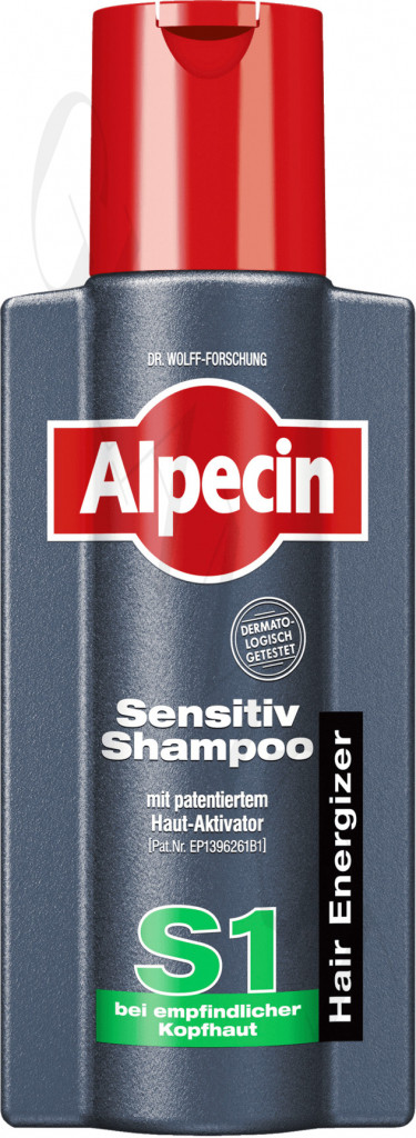 Alpecin Sensitive S1 Shampoo caffeine shampoo scalp | glamot.com