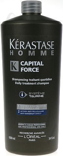 Pensioneret Fjernelse ordningen Kérastase Homme Capital Force Anti Pelliculaire Shampoo | glamot.com