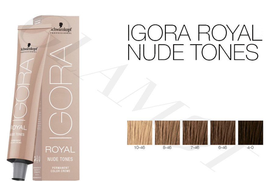 Schwarzkopf Professional Igora Royal Nude Tones Permanente Farbe