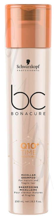 Gaan wandelen versnelling milieu Schwarzkopf Professional BC Bonacure Time Restore Q10+ Micellar Shampoo |  glamot.com